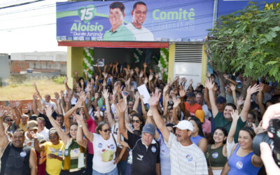 INAUGURADO DO NOSSO COMITÊ, COM SUCESSO E ALEGRIA!