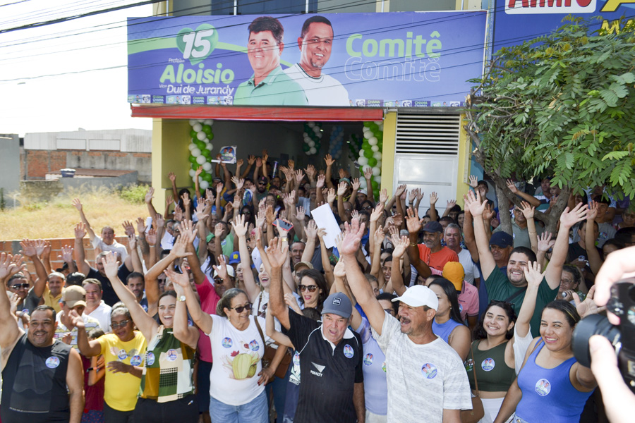 INAUGURADO DO NOSSO COMITÊ, COM SUCESSO E ALEGRIA!