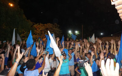 NOSSO PRIMEIRO ENCONTRO POLÍTICO FOI EM LAGOA DO MAURÍCIO!